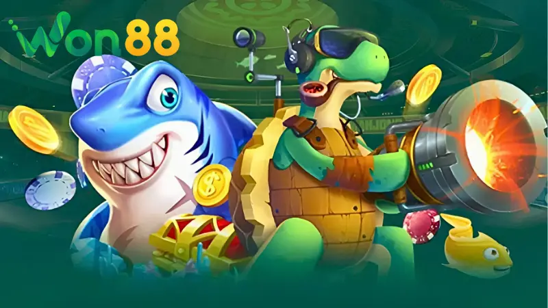 Ưu điểm hấp dẫn tựa game Rùa Xanh bắn cá