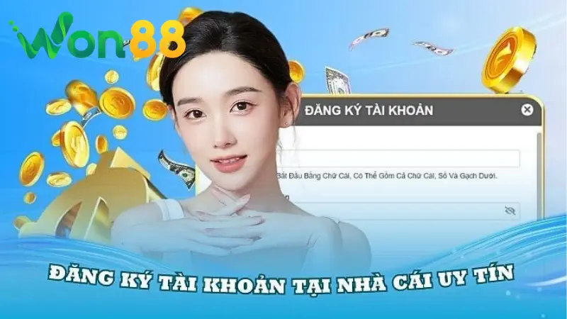  Cách đăng ký Won88 đơn giản gồm 3 bước
