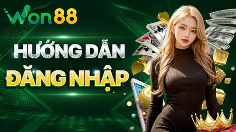  Quy trình đăng nhập Won88 trên website