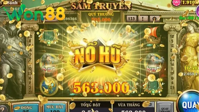 Điểm qua một số sảnh cược nổ hũ Won88 uy tín