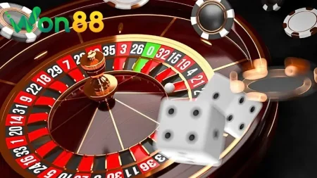 Khám phá chơi Roulette Won88 với luật cơ bản